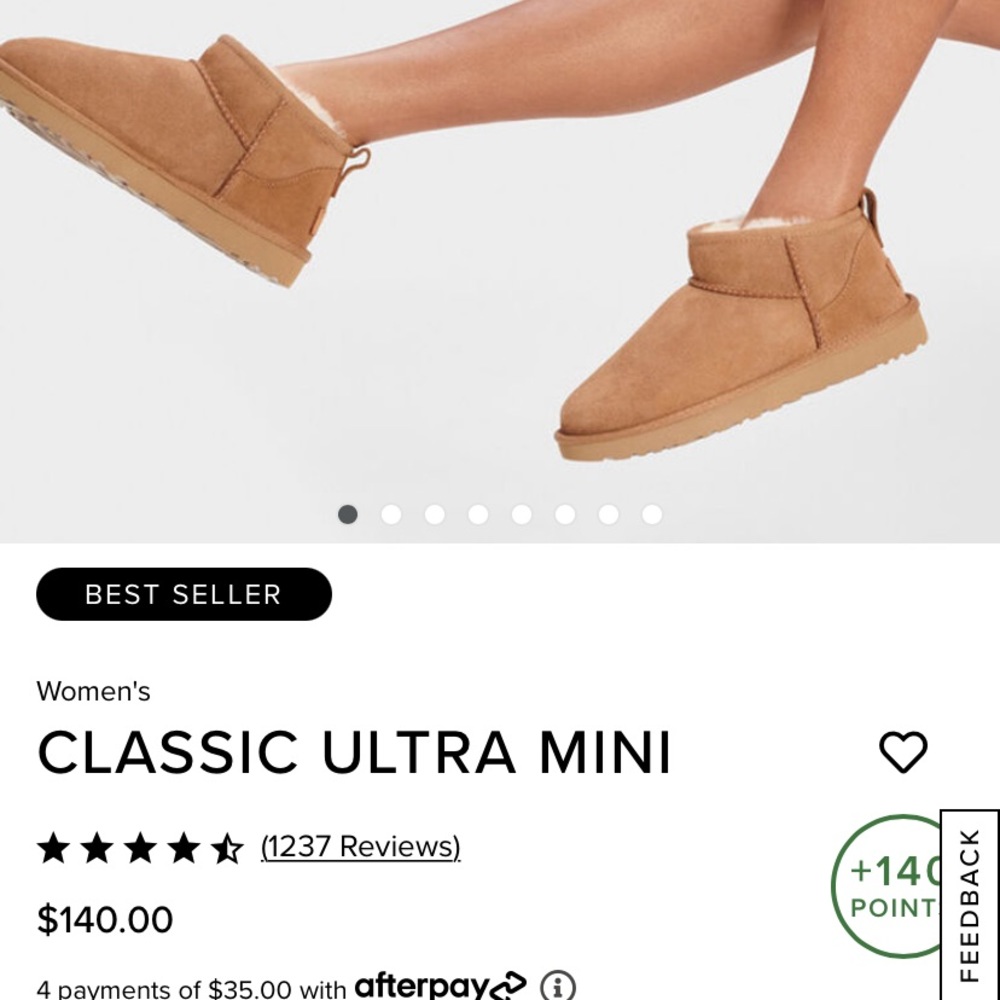 Ugg’s Ultra Mini boot